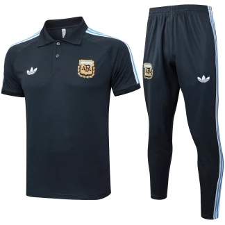 Argentina 25/26 Dark Grey Training Polo Set