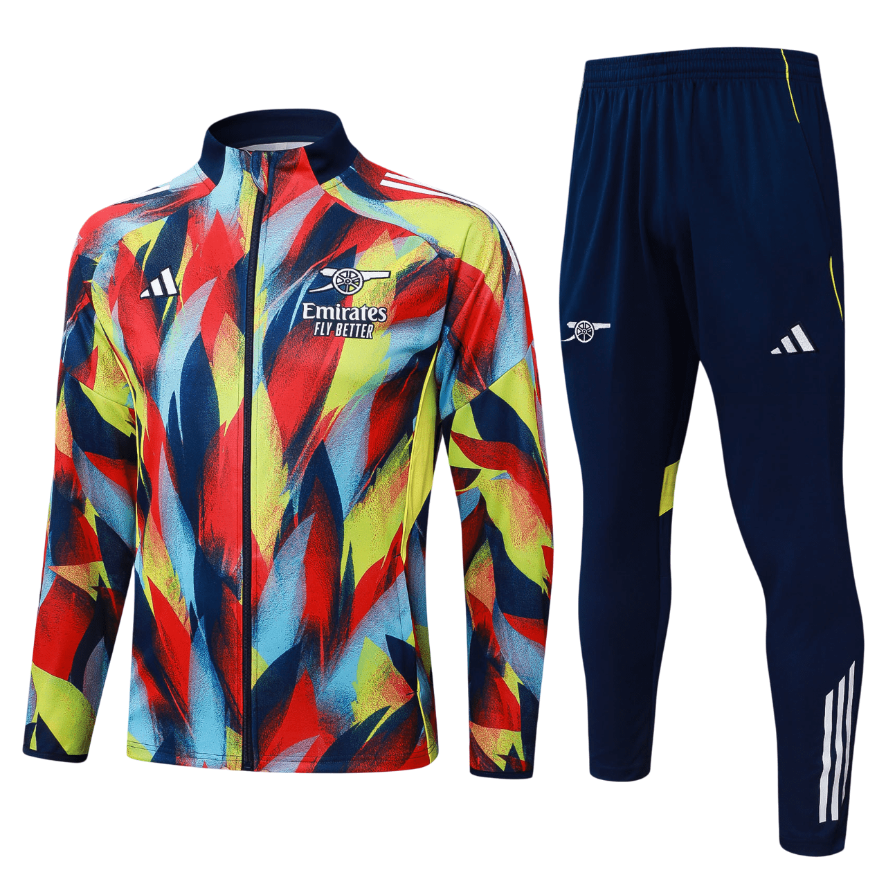 Arsenal 25/26 Full-Zip Multicolor Tracksuit (Kids Sizing