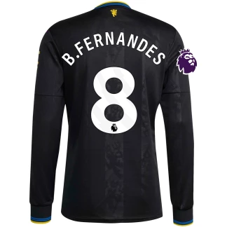 B. Fernandes Manchester United 25/26 Third Long Sleeve Jersey