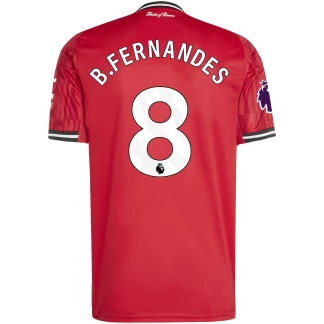 B.Fernandes Manchester United 25/26 Home Jersey