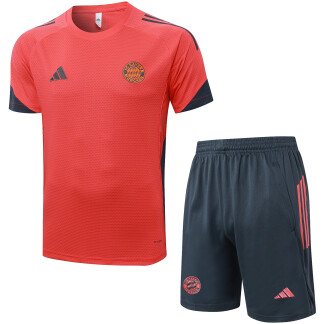 Bayern Munich 25/26 Training Kit (Coral/Dark Grey)