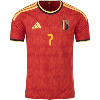 De Bruyne Belgium 26/27 Authentic Home Jersey