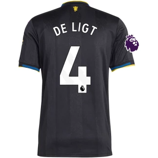 De Ligt Manchester United 25/26 Authentic Third Jersey