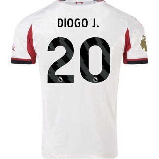 Diogo J. Liverpool 25/26 Authentic Away Jersey