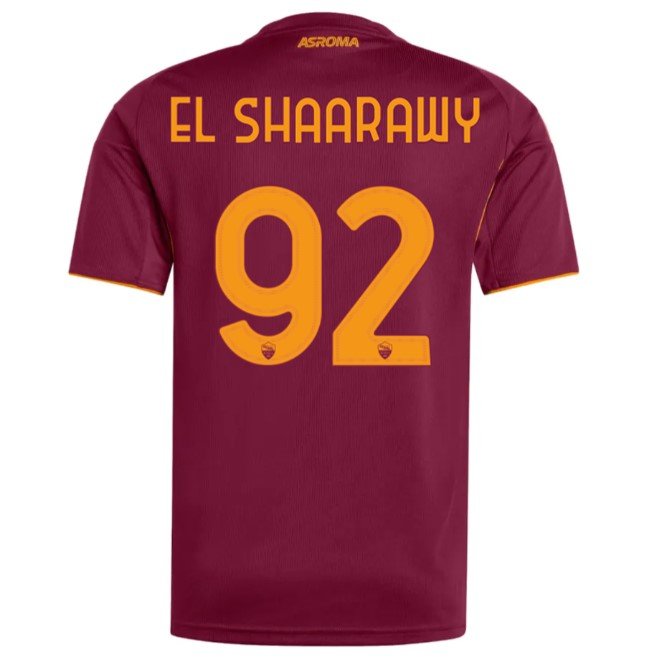El Shaarawy AS Roma 25/26 Home Jersey - SoccerArmor -