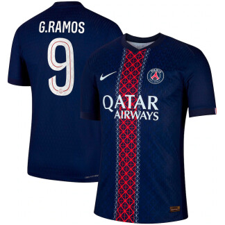 G. Ramos PSG 25/26 Authentic Home Jersey (Cup printing)