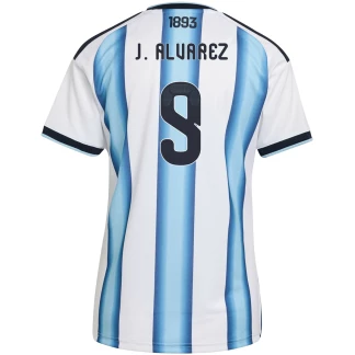 J. Alvarez Argentina 26/27 Women's Home Jersey