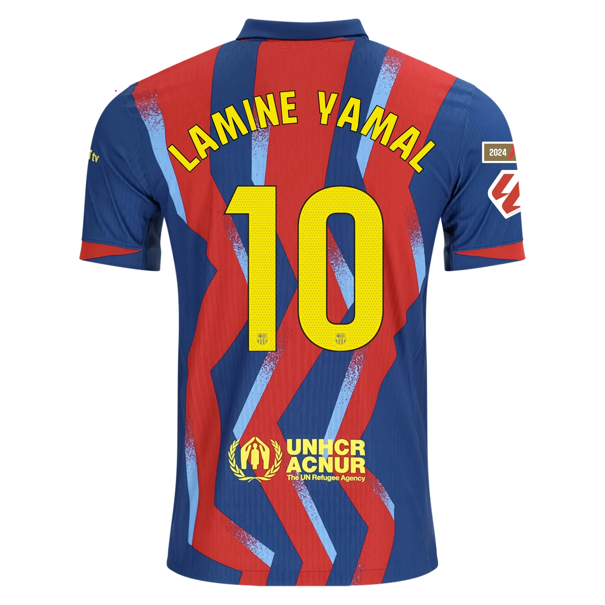 Lamine Yamal Barcelona 25/26 Authentic Fourth Jersey - SoccerArmor -