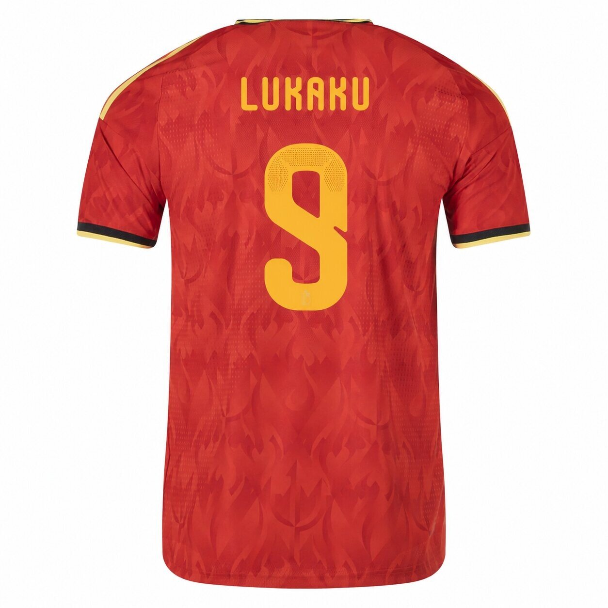 Lukaku Belgium 2627 Authentic Home Jersey