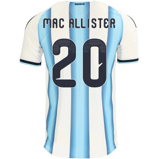 Mac Allister Argentina 26/27 Authentic Home Jersey