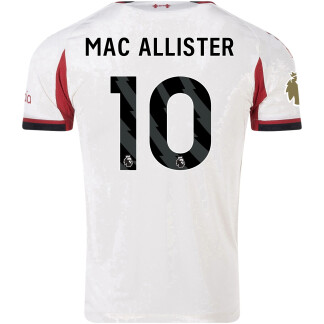 Mac Allister Liverpool 25/26 Authentic Away Jersey