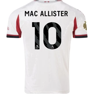 Mac Allister Liverpool 25/26 Authentic Away Jersey