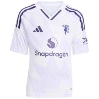 B. Fernandes Manchester United 25/26 Away Kids Kit