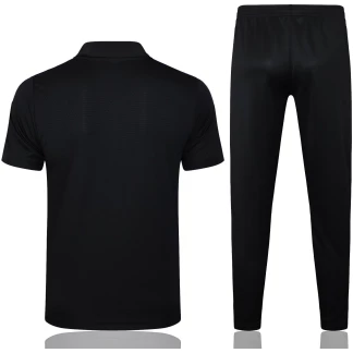 Manchester United 25/26 Black Icon Training Polo Set