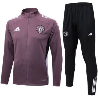 Manchester United 25/26 Full-Zip Tracksuit (Kids Sizing)
