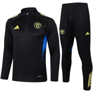 Manchester United 25/26 Half-Zip Tracksuit (Kids Sizing)