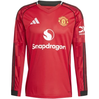 Manchester United 25/26 Home Long Sleeve Jersey