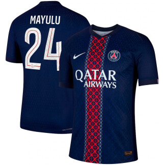 Mayulu PSG 25/26 Authentic Home Jersey (Cup printing)