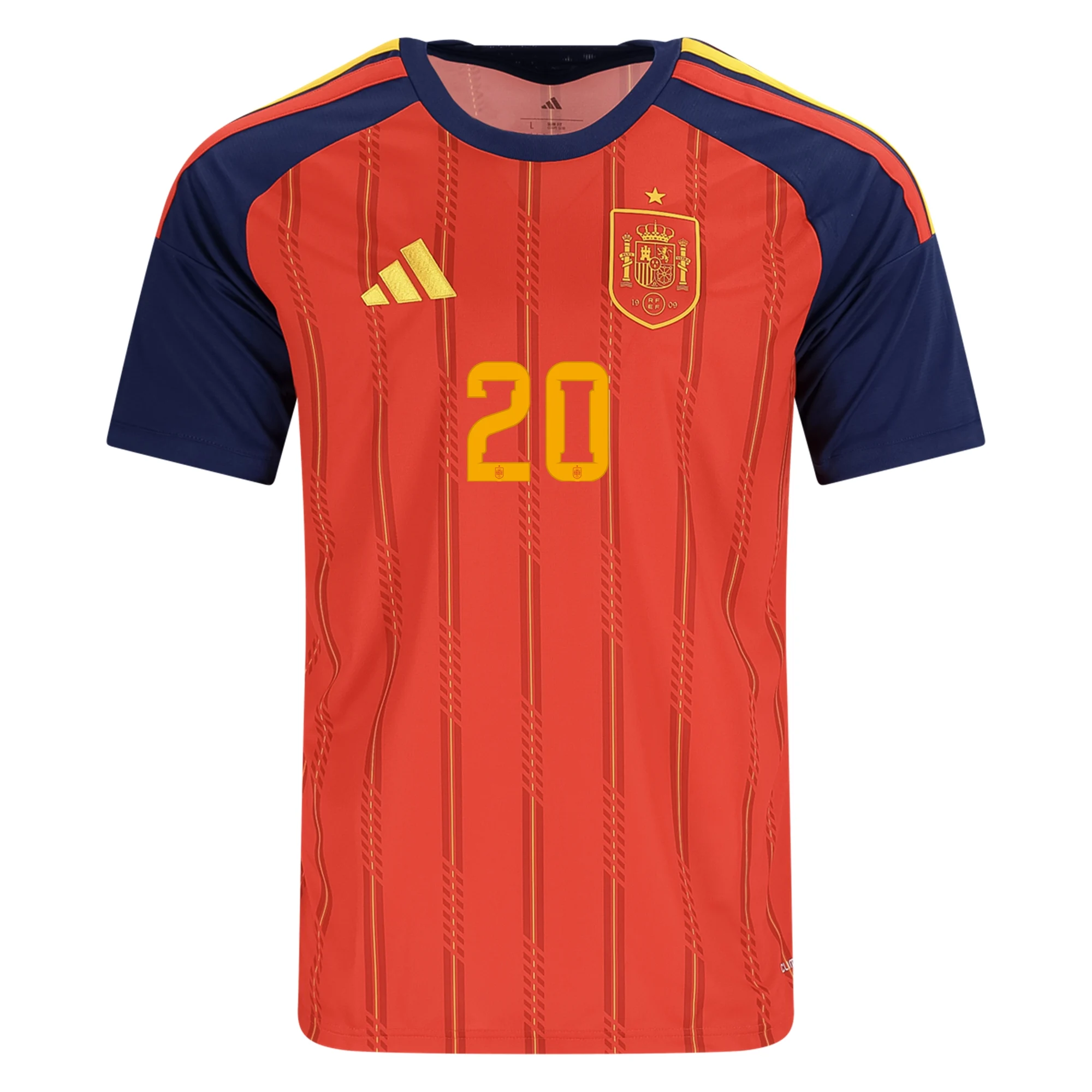 Pedri-Spain-27-Home-Jersey