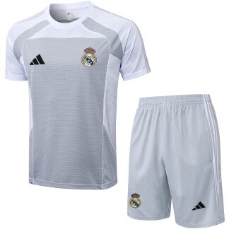 Real Madrid 25/26 Light Grey Training Kit