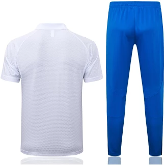 Real Madrid 25/26 Training Polo Set (White/Royal Blue)
