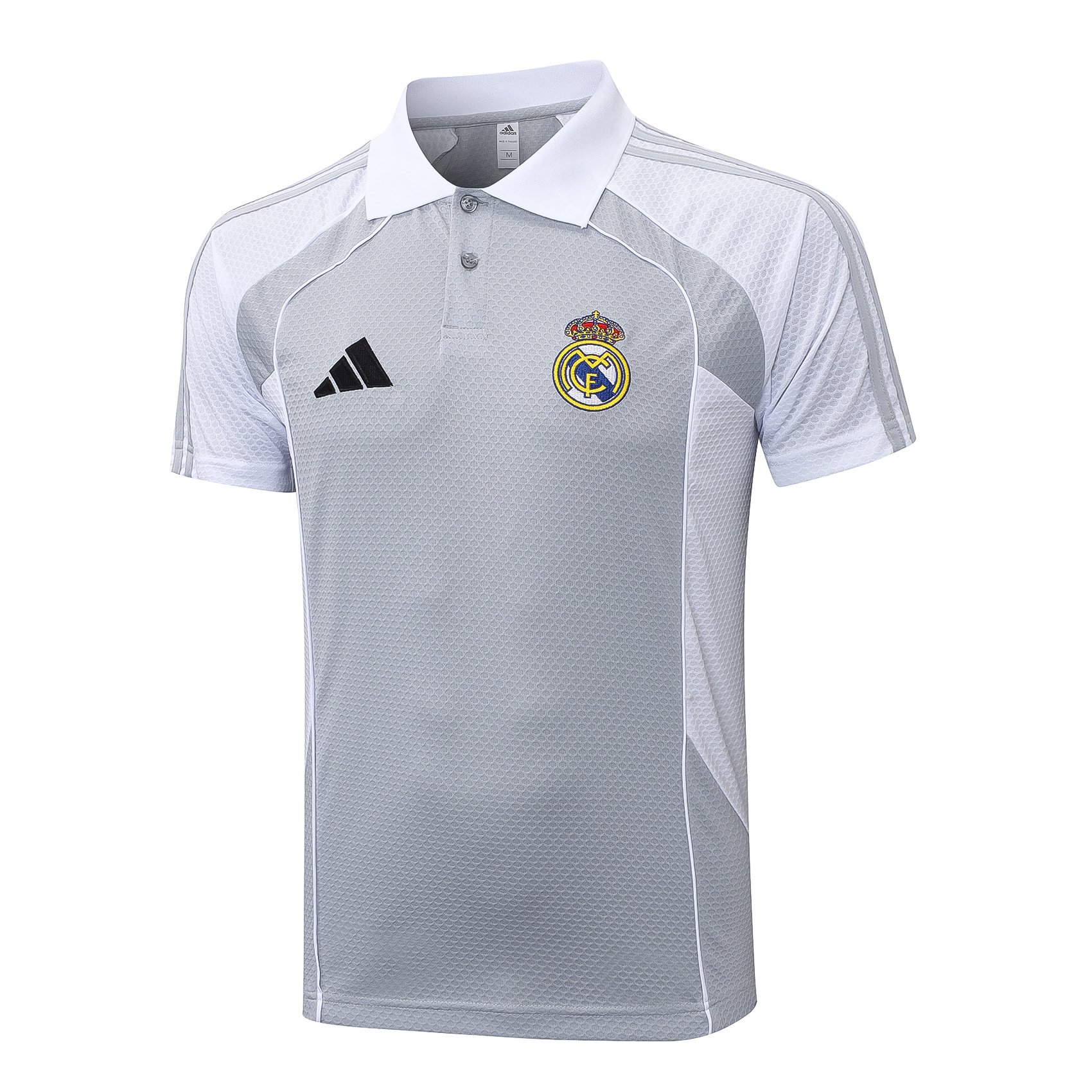 Real Madrid 2526 Training Polo Set (WhiteSilver) 3