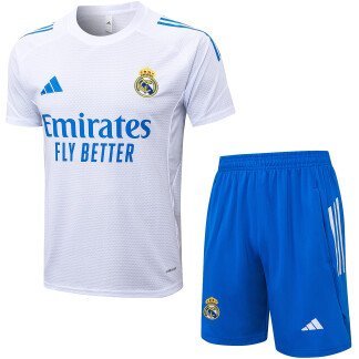 Real Madrid 25/26 White Training Kit