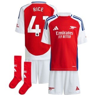 Rice Arsenal 24/25 Home Kids Kit