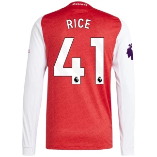 Rice Arsenal 25/26 Home Long Sleeve Jersey