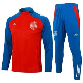 Spain 24/25 Tracksuit (Red/Blue)