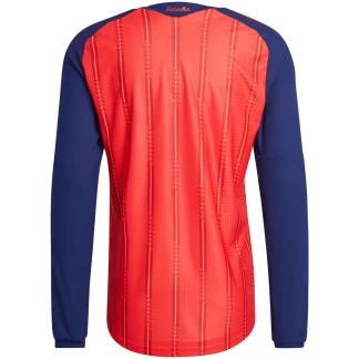 Spain 26/27 Authentic Home Long Sleeve Jersey