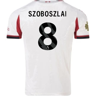 Szoboszlai Liverpool 25/26 Authentic Away Jersey