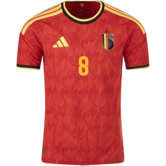 Tielemans Belgium 26/27 Authentic Home Jersey