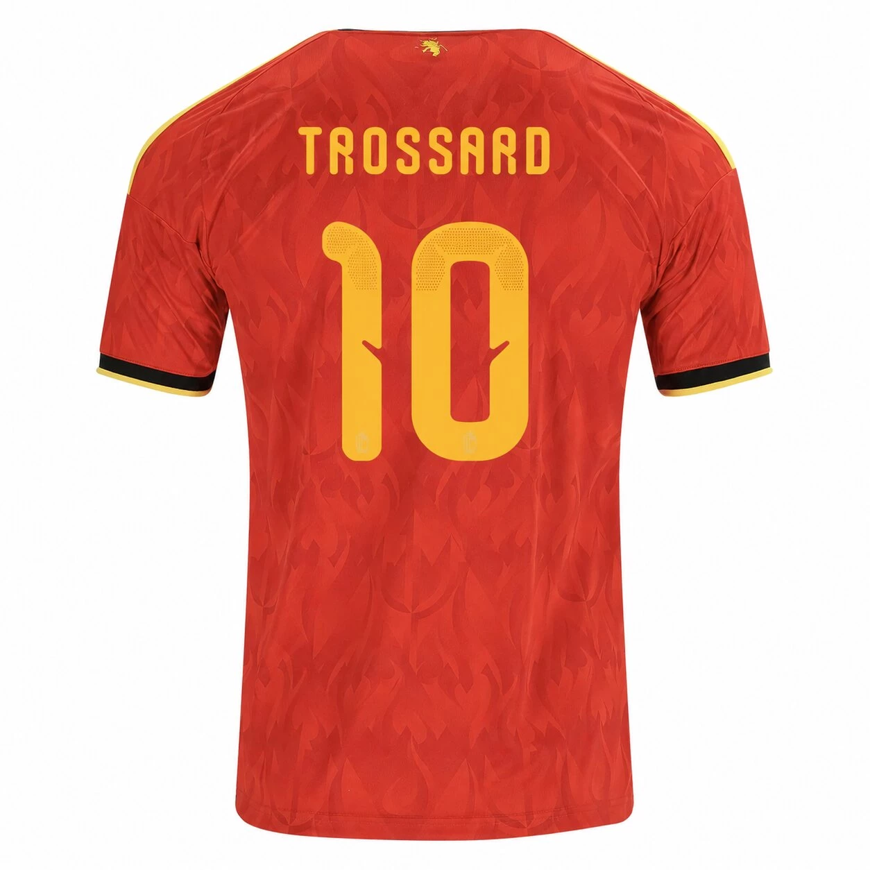Trossard Belgium 2627 Home Jersey..