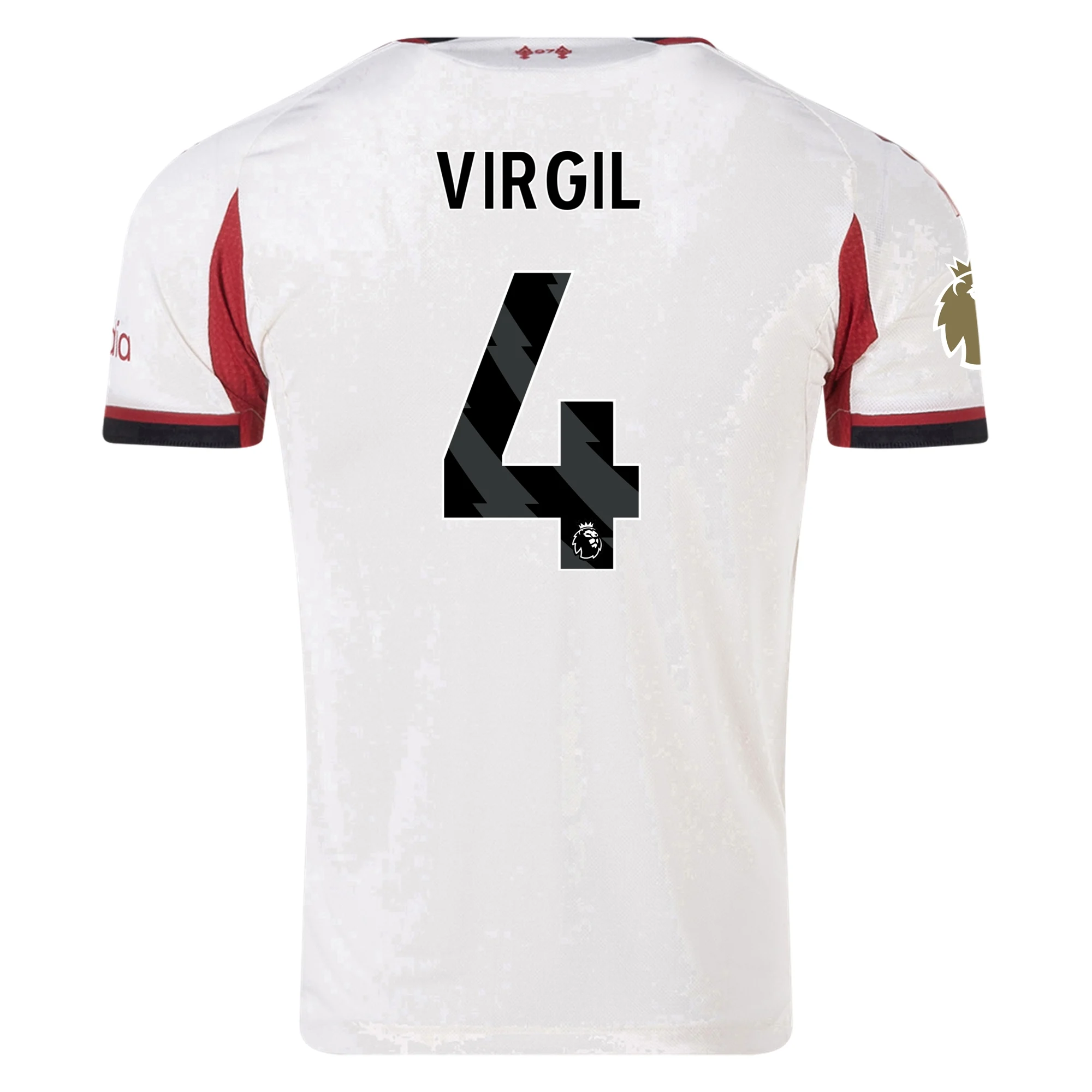 Virgil Liverpool 2526 Authentic Away Jersey