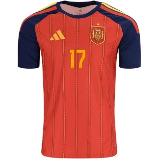 Williams Jr. Spain 26/27 Authentic Home Jersey