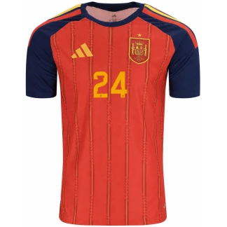 Cucurella Spain 26/27 Authentic Home Jersey