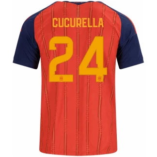 Cucurella Spain 26/27 Home Jersey