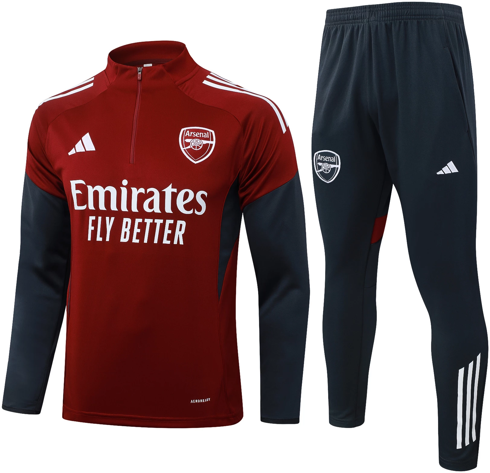 Arsenal 25/26 Half-Zip Tracksuit - SoccerArmor