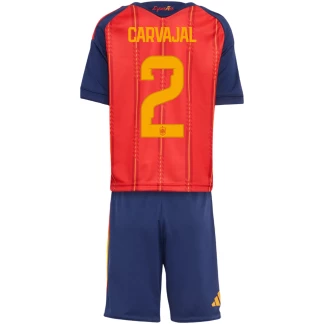 Carvajal Spain 26/27 Home Kids Kit
