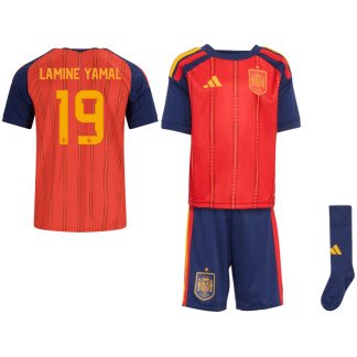 Lamine Yamal Spain 26/27 Home Kids Kit