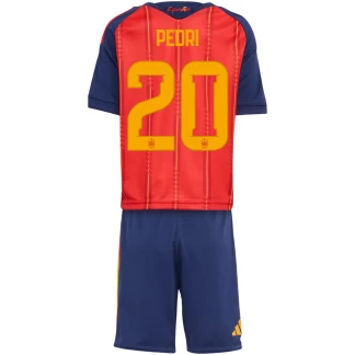 Pedri Spain 26/27 Home Kids Kit