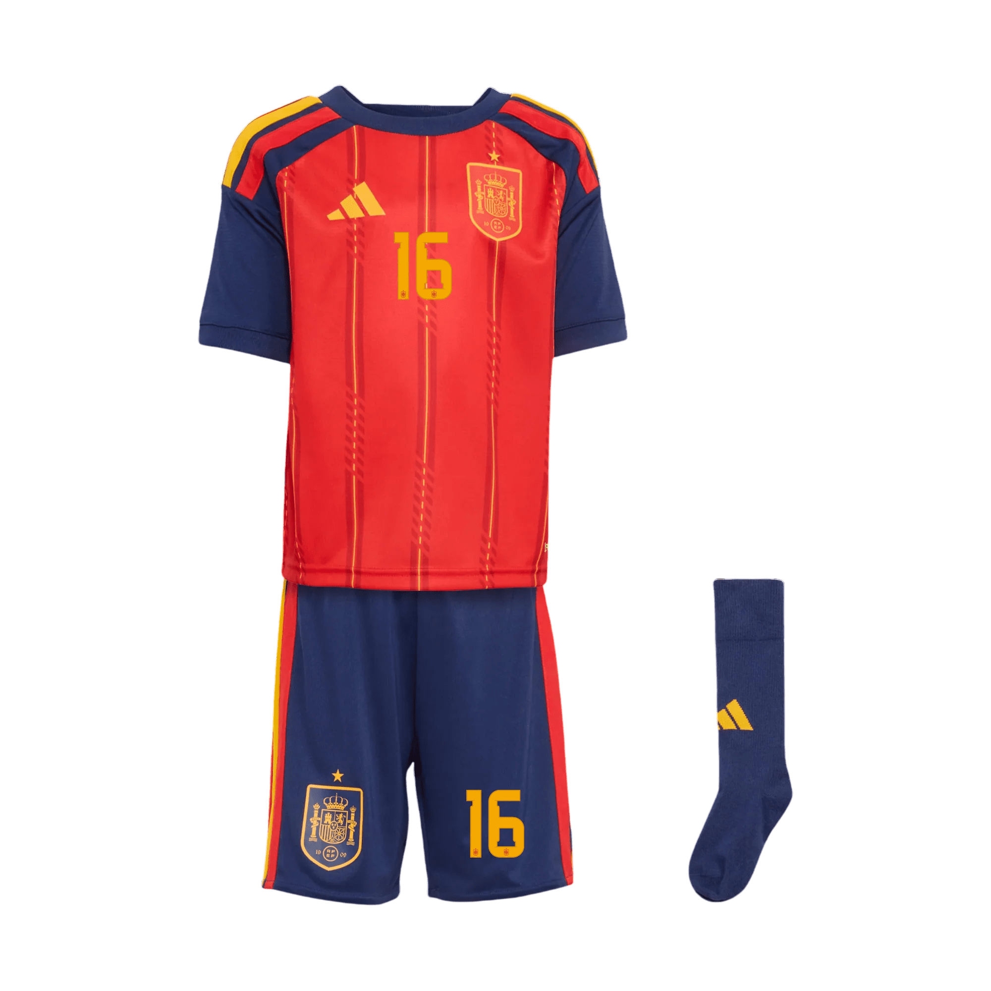 Rodrigo Kit Rodrigo Spain 26/27 Home Kids Kit - SoccerArmor