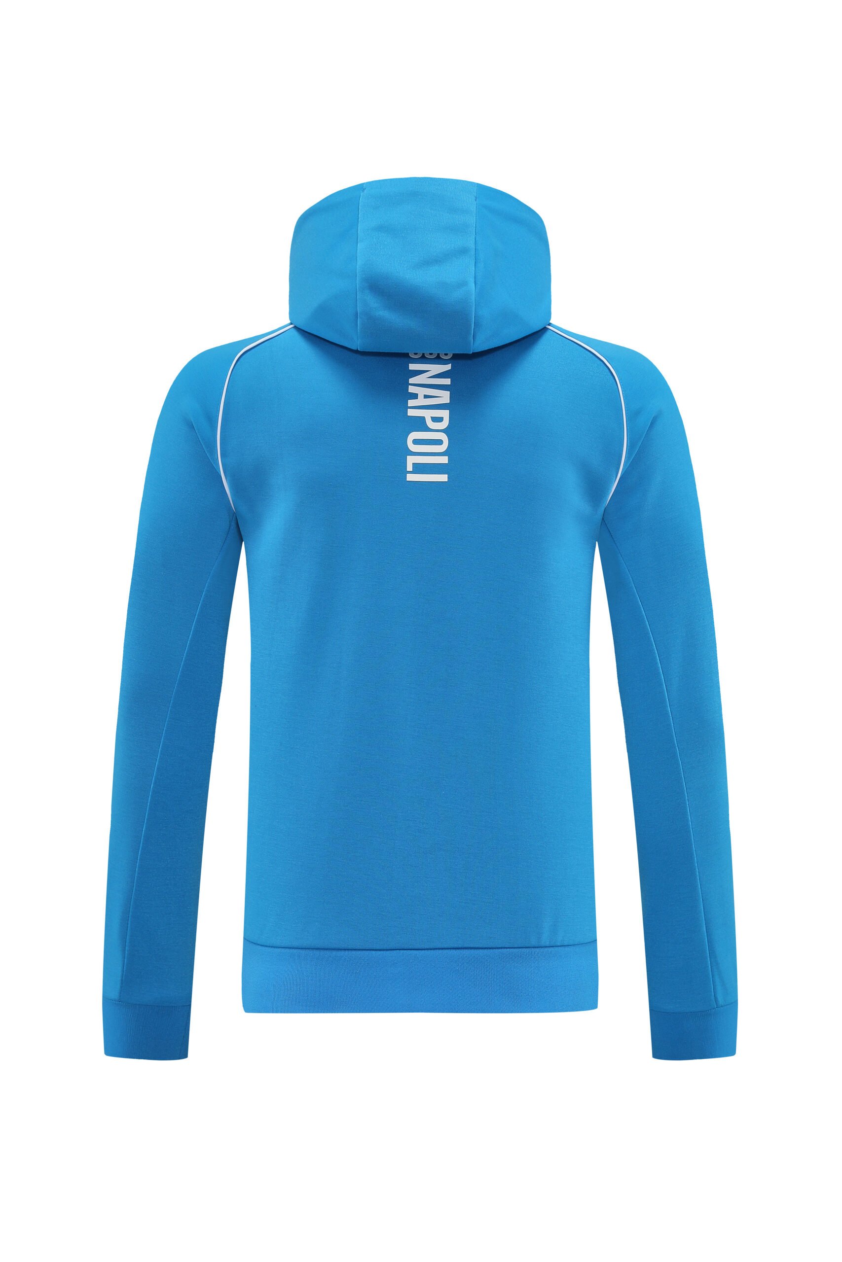 SSC Napoli 2526 Blue Hooded Tracksuit5