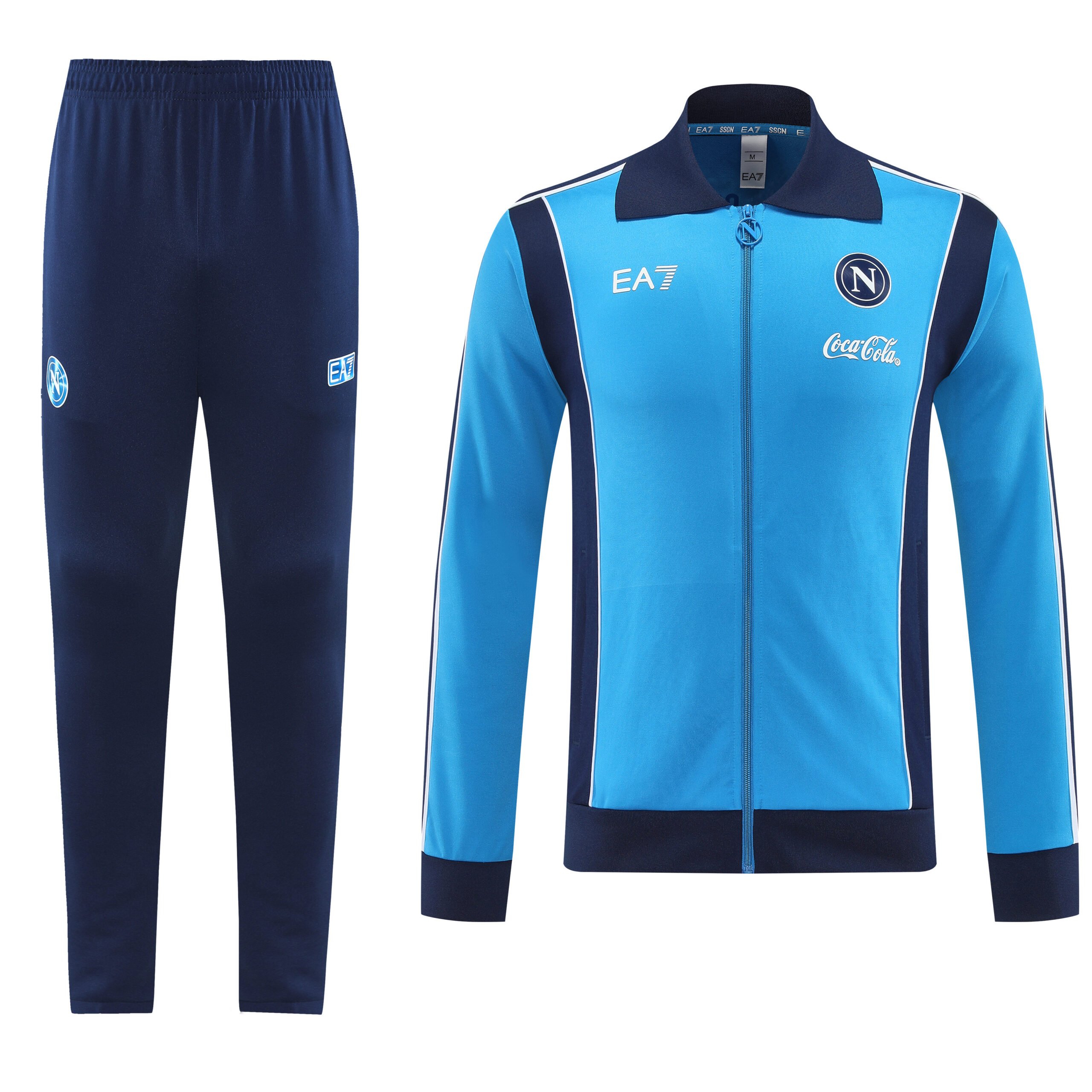SSC Napoli 25/26 Blue Tracksuit - SoccerArmor -