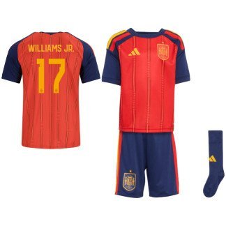 Williams Jr. Spain 26/27 Home Kids Kit