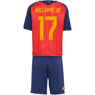 Williams Jr. Spain 26/27 Home Kids Kit