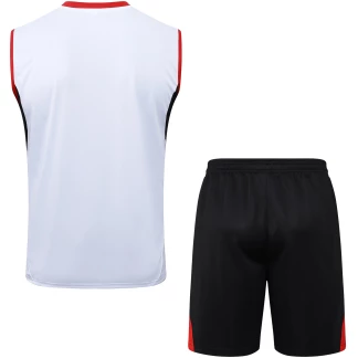 Arsenal 25/26 White Sleeveless Training Kit