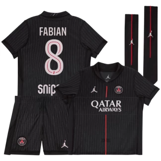 Fabian PSG 25/26 Fourth Kids Kit