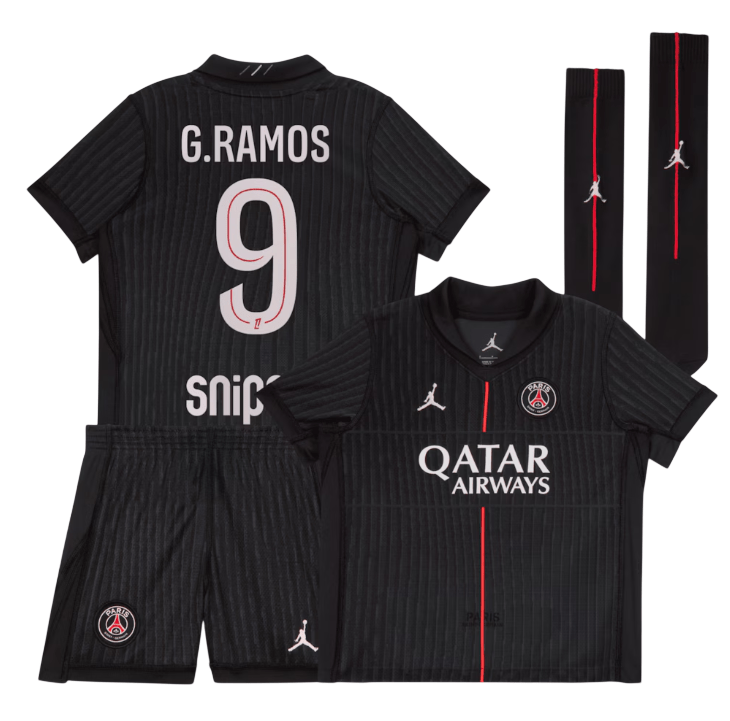 G.Ramos PSG 2526 Fourth Kids Kit-